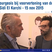 Limbourgeois bij opening Sidi El Karchi